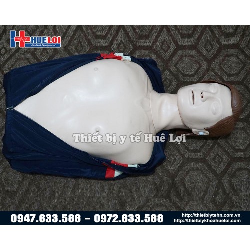 Mô hình cấp cứu ngừng tuần hoàn nửa người cơ bản